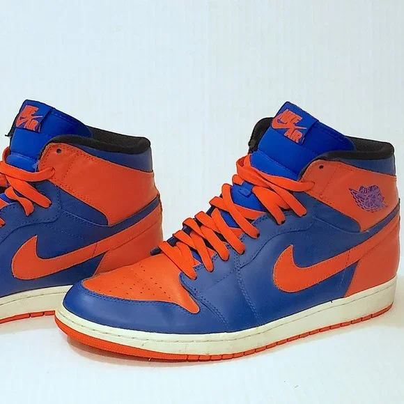 Mens Nike Air Jordan 1 Retro High OG Knicks - Picture 2 of 6